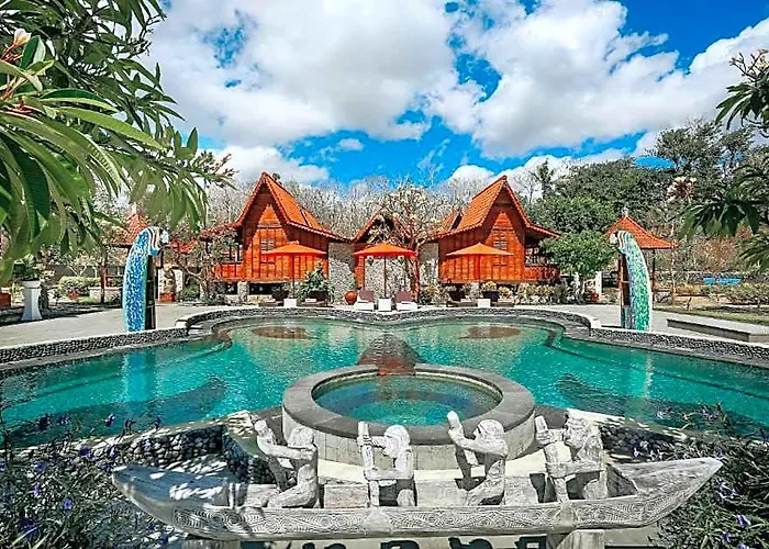 Relaxing Deluxe Double Garden View In Penida Batununggul