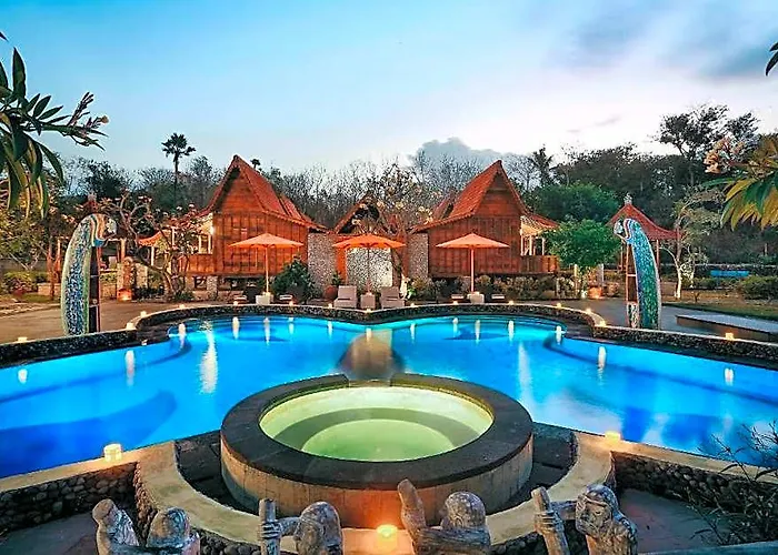 Relaxing Deluxe Double Garden View In Penida Residence *