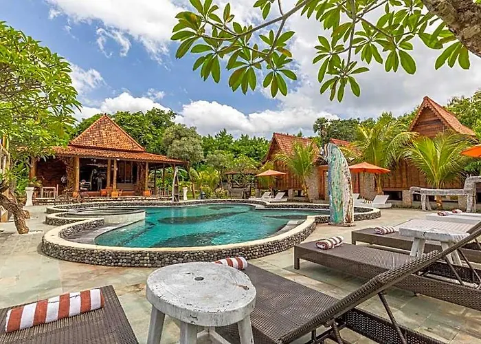 Residence Relaxing Deluxe Double Garden View In Penida *