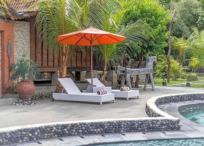 Relaxing Deluxe Double Garden View In Penida Batununggul
