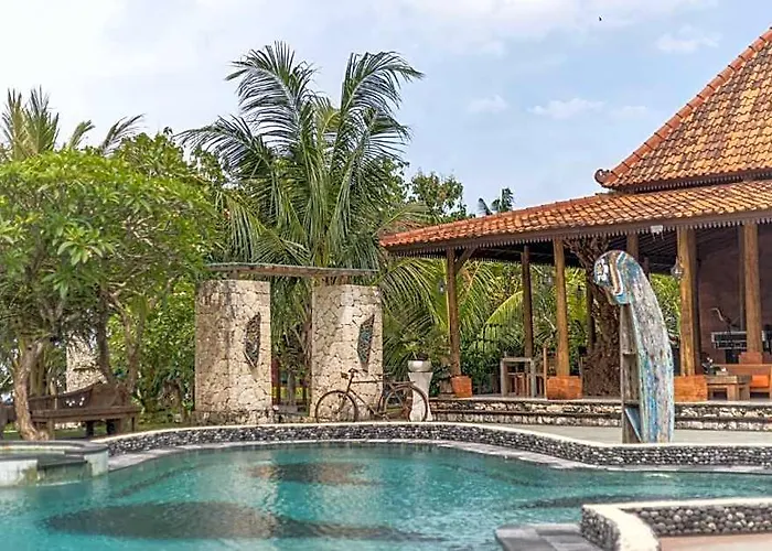 Резиденция Relaxing Deluxe Double Garden View In Penida